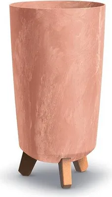 Produktbild von Prosperplast Blumentopf GRACIA TUBUS SLIM Betoneffekt Terra 19,5 cm