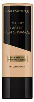 Produktbild von MAX FACTOR Facefinity Lasting Performance langanhaltende Foundation 097 Golden Ivory 35ml