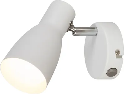 Image de Applique avec interrupteur E27 blanc Ebony 6025 Rabalux