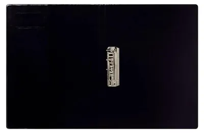 Produktbild von Esselte 27347, A4, Polyvinylchlorid (PVC), Schwarz, 238 mm, 17 mm, 315 mm