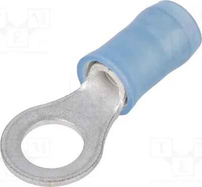 Image de 1x Cossinet de câble M5, 1,25÷2mm², connexion à sertir, diamètre : 5,2mm, isolé, référence 130663, isolé