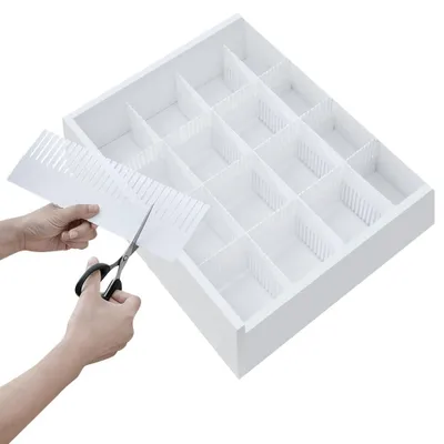 Obrázek produktu pro Solidchoice – Nastavitelné organizéry do zásuvek na oblečení, sada 5 kusů