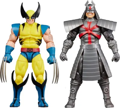 Zdjęcie produktu dla Figurki akcji Marvel Legends Gamerverse 2-pak Wolverine vs. Silver Samurai 15 cm