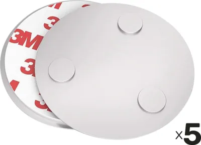 Immagine prodotto di Set di montaggio SONERO per rilevatore di fumo X-MH070-05, magnetico, set da 5