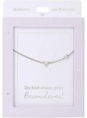 Image de Collier pour femme avec pendentif en forme de cœur, couleur argent ou or, acier inoxydable, 42-47 cm, collier réglable n° 27 - V argent