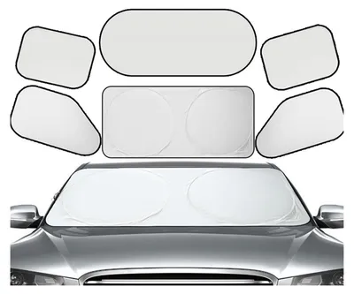 Productafbeelding van Zonnescherm voor Auto - 6 Stuks