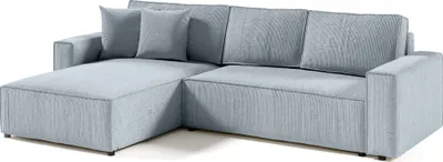 Produktbild von Ecksofa Eckcouch mit Schlaffunktion Sekwana L Form Bettkästen Couch Sofagarnitur Links
