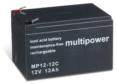 Image de Powery batterie au plomb (multipower) MP12-12C pour applications cycliques