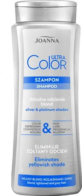 Produktbild von JOANNA Ultra Color System Shampoo für blondes, aufgehelltes & graues Haar 400ml