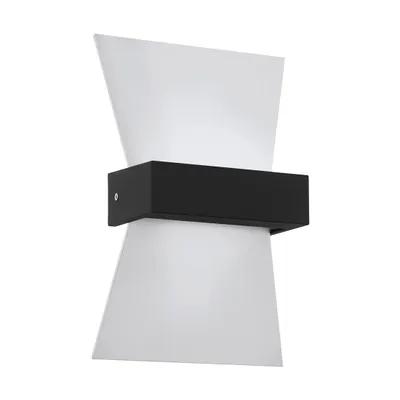 Produktbild von EGLO Albenza, Wandbeleuchtung für den Außenbereich, Anthrazit, Weiß, Aluminium, IP44, Fassade, I