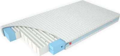Produktbild von Paradies Babymatratze 70 x 140 cm Kindermatratze "Maja" Schaummatratze DIN Norm gerecht, sicher &  feste Trittkanten atmungsaktiv