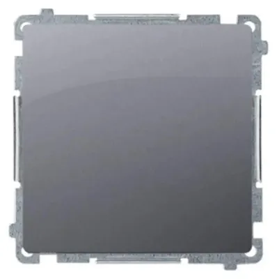 Produktbild von Kontakt-Simon BMW1.01/43, Kunststoff, Silber, IP20, IP44, 250 V, 10 A, 75 mm