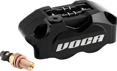 Produktbild von Bremssattel VOCA Racing G-Force 4 Kolben 82mm schwarz für Benelli 491 RR Replica, KTM Ark LC MBK Nitro Naked Malaguti F12 Phantom Beta Eikon K2 Aprilia