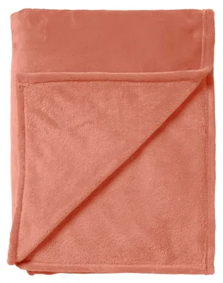 Produktbild von Dutch Decor Wohndecke Flanell-Fleece Charlie 200x220 cm Rosa