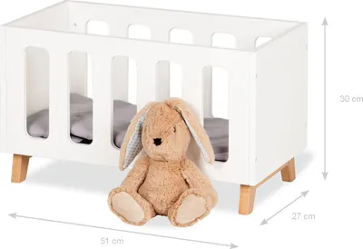Produktbild von Puppenbett 'Marit', 4-tlg.