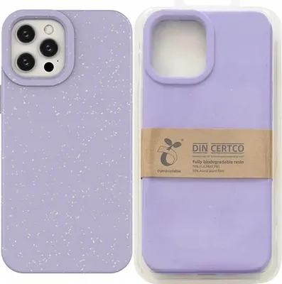 Image de Eco Case Iphone 14 Plus Silicone Degradable Cover Purple
