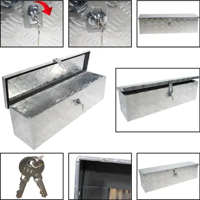 Produktbild von Truckbox Transportkiste Alubox Transportbox Werkzeugkiste Transport Kiste Box A3