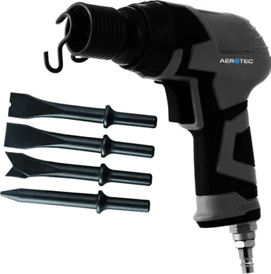 Produktbild von Aerotec Druckluftmeißelhammer CSP 150 Set 4500min-¹ 11mm Sechskant 4-5 J