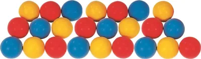 Produktbild von Megaform weiche Schaumstoffbälle Spielset 24 Stück 7cm bunt