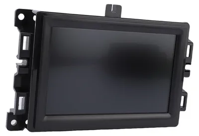 Zdjęcie produktu dla 7-calowy ekran dotykowy do systemu Uconnect z uchwytem, numer modelu TDO WXGA0700K00033, wyświetlacz LCD do radia samochodowego i systemu nawigacji