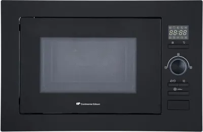 Immagine prodotto di CONTINENTAL EDISON Forno a microonde da incasso, 25 L, 900 W microonde, 1000 W grill, nero, CEMO25GEB2, L 59,5 x A 38,8 x P 40 cm