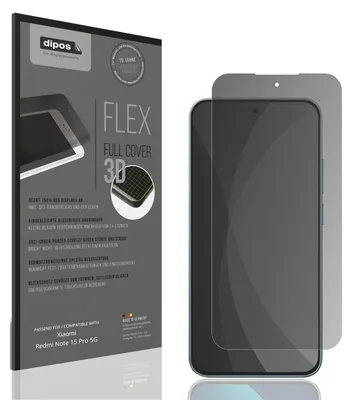 Immagine prodotto di Pellicola protettiva Privacy per Xiaomi Redmi Note 15 Pro 5G Protezione Antiurto Anti-Shock