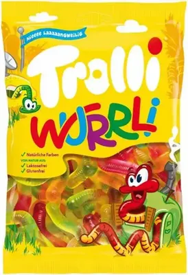 Produktbild von Trolli Wurrli mit Fruchts.150g