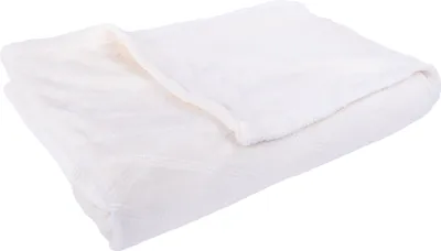 Produktbild von Flanell Wohndecke Raute 150 x 200 cm creme Raute