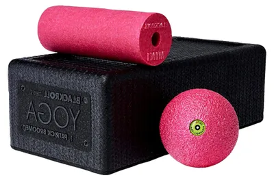Produktbild von Yoga Block Set für Faszienmassage & Yoga Übungen, punktuelle Selbstmassage