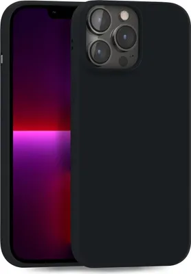 Produktbild von Hülle für Apple iPhone 13 Pro Max - Handyhülle Cover aus Silikon in Schwarz