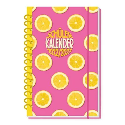 Produktbild von Trötsch Schülerkalender Flexi Spiralbindung Lemon 2022/2023