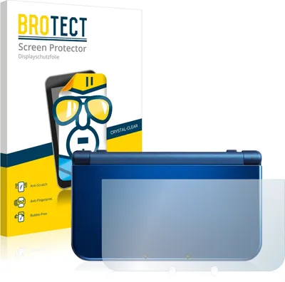 Produktbild von 2x Für Nintendo New 3DS XL (Gehäuse) Schutzfolie BROTECT Displayschutz Display Schutz Folie Klar Transparent