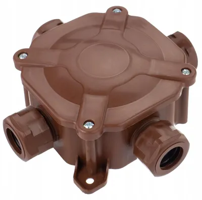 Immagine prodotto di Custodia da esterno ermetica 75x75 IP67 marrone PAWBOL A.0035BR