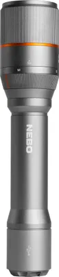 Zdjęcie produktu dla NEBO Davinci 3500, Latarka ręczna, Szary, Aluminium, 1 m, IP67, LED