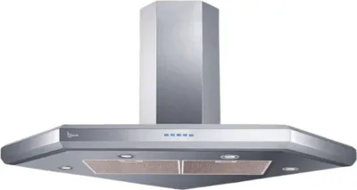 Immagine prodotto di CAPPA GIOVIA ANGOLO cm 100x100 - Inox - 800 m3/h