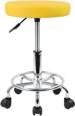 Image de Siège roulant pour fauteuil roulant avec repose-pieds - Réglable en hauteur, diamètre de 35,8 cm