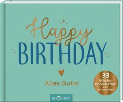 Produktbild von Happy Birthday - Alles Gute!