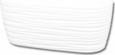 Obrázek produktu pro Truhlík SAHARA PETIT plastový matný bílý 27cm