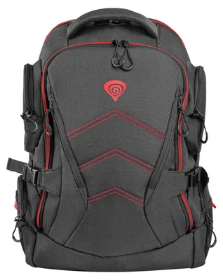 Produktbild von GENESIS Pallad 550 43,9 cm (17.3") Rucksack Schwarz, Rot