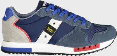 Produktbild von Herren Sportschuh in Blau mit Applikationen und Kontrastdetails
