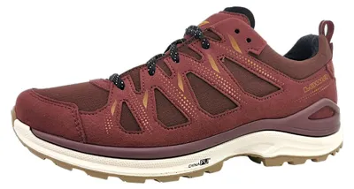 Immagine prodotto di Scarpe da trekking da donna Lowa INNOX EVO II GTX, ideali per attività sportive e escursionismo. Colore: rosso. Scarpe da trekking