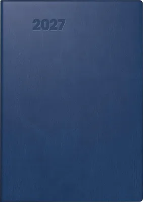 Produktbild von 2027 BRUNNEN Taschenkalender7x10cm d.bl 2S/1W