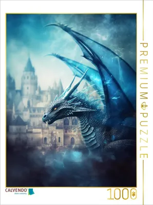 Produktbild von CALVENDO Puzzle Blauflügel | 1000 Teile Lege-Größe 64x48cm Foto-Puzzle für glückliche Stunden