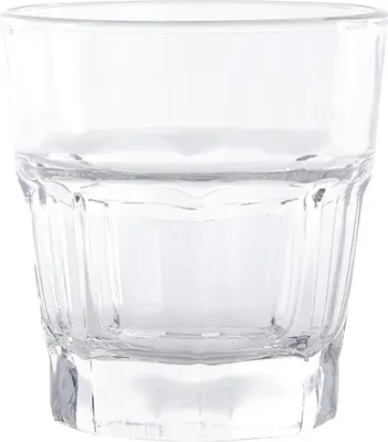Produktbild von Olympia Orleans halbgetafelte Tumbler 24cl - Glas - 24 Wassergläser