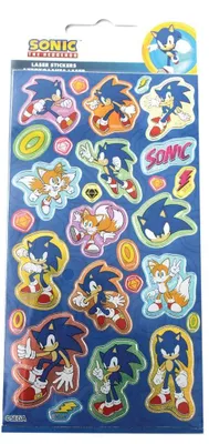Obrázek produktu pro Sada holografických samolepek Sonic the Hedgehog Diamond