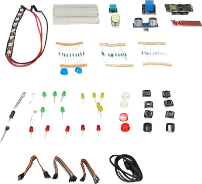Produktbild von ESP8266 IOT Starter Kit Vývojová deska Rezistory LED diody WiFi Internet of Things Learning Kit pro kutily