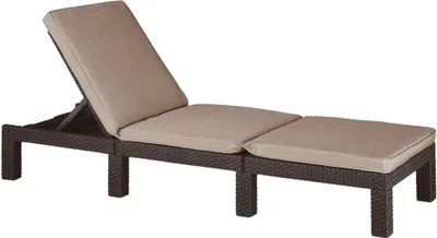 Produktbild von Keter Sonnenliege mit Auflage Daytona Braun
