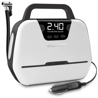 Produktbild von Luftkompressor, 12V, Digital LCD Bildschirm, Integrierte Arbeitsleuchte, Maximaler Druck 150 PSI