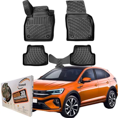 Produktbild von VW Taigo Autofußmatten Auto Gummimatten