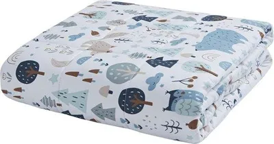 Produktbild von Famanu Gewichtsdecke 100% Baumwolle 23 kg für Kinder - 90x120 cm - Waldmotiv